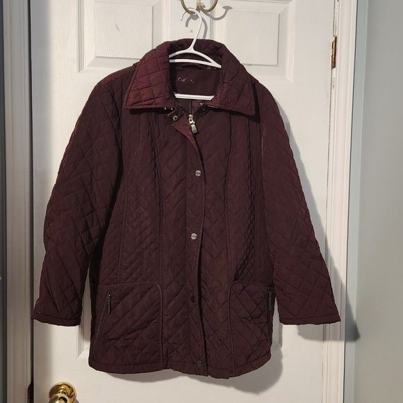 Calvin Klein quilted jacket with hood XL - Picture 2 of 6